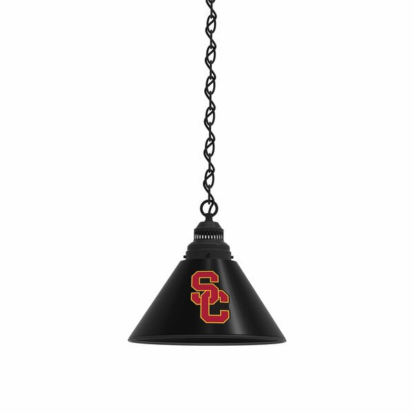 Holland Bar Stool Co USC Trojans Pendant Light, Black Fixture BL1BKSouCal